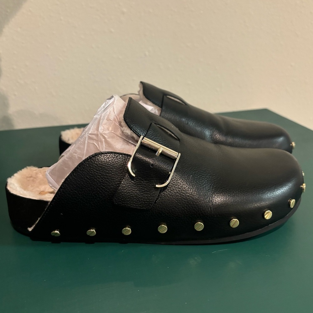 Veronica Beard Shearling Clog